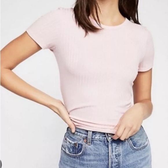 ANTHROPOLOGIE / CLOTH & STONE Ribbed Tee - Picture 6 of 12